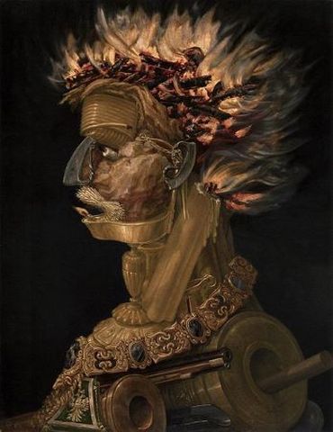 Giuseppe Arcimboldo Feuer/Wasser, 1566 - фото 1