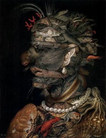 Giuseppe Arcimboldo Feuer/Wasser, 1566 - фото 2