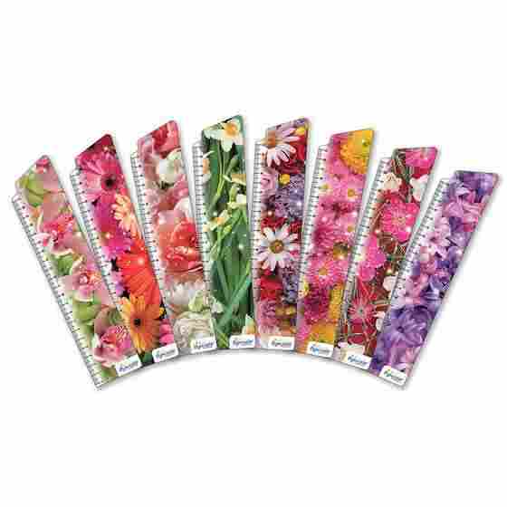 Закладки для книг картонні набір 8 штук BM-1130 Квіти Бумагія