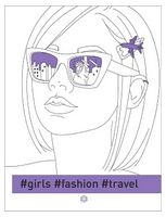 #girls #fashion #travel - Раскраски