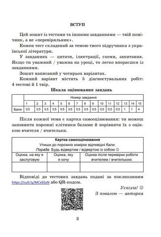 Діагностувальні роботи з української літератури. 5 клас. Завдання для контрольного оцінювання - фото 2