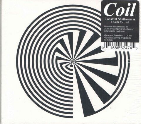 Coil – Constant Shallowness Leads To Evil (CD) - фото 1