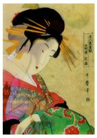 UTAMARO KITANGAWA ( ART / OLD MASTERS )