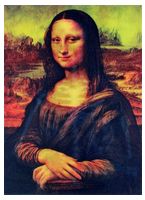 DA VINCI MONA LISA / SKELETON ( ART / OLD MASTERS )