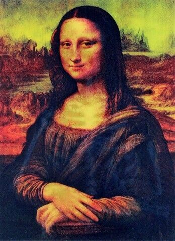 DA VINCI MONA LISA / SKELETON ( ART / OLD MASTERS ) - фото 1