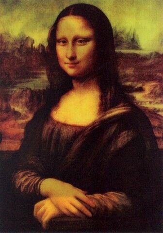 DA VINCI CROSS EYED MONA LISA ( ART / OLD MASTERS ) - фото 1