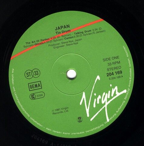 Japan – Tin Drum (Vinyl) - фото 3