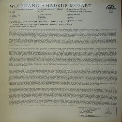W.A. Mozart, Prague Chamber Orchestra (Without Conductor) – Symphony 