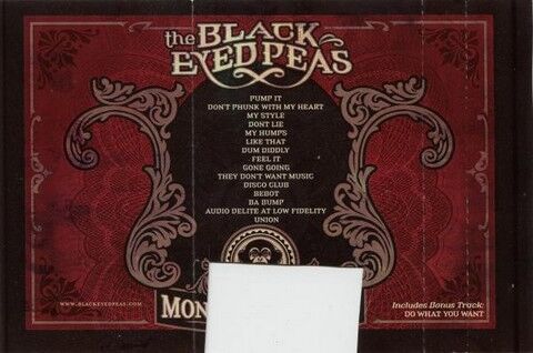 The Black Eyed Peas – Monkey Business (Cassette) - фото 2