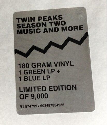 Angelo Badalamenti, David Lynch – Twin Peaks: Season Two Music And More (Green, Blue Record Store Day, Limited Edition, Reissue Vinyl) - фото 6
