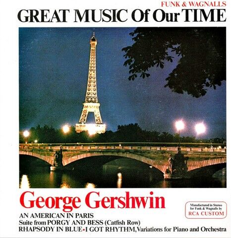 Leonard Slatkin, St. Louis Symphony Orchestra – Great Music Of Our Time/George Gershwin (Vinyl) - фото 1