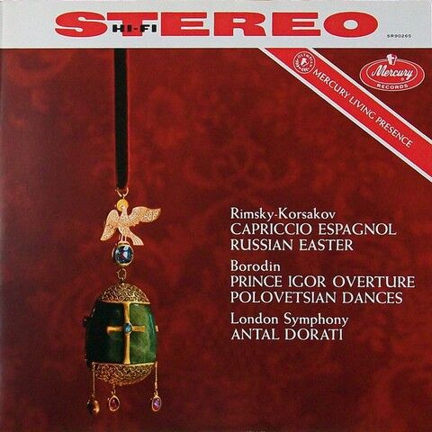 Rimsky-Korsakov, Borodin, London Symphony, Antal Dorati – Capriccio Espagnol - Russian Easter / Prince Igor Overture - Polovetsian Dances (Vinyl) - фото 1