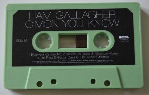 Liam Gallagher – C’mon You Know (Green)  (Cassette) - фото 4