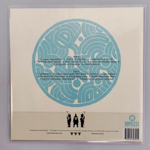 Travie McCoy – Never Slept Better (Limited Edition, Cloudy Blue Variant) (Vinyl) - фото 5