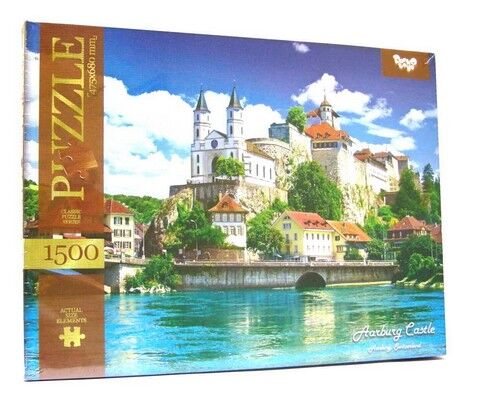 Пазлы 1500 элементов. Aarburg Castle Aarburg Switzerland - фото 1