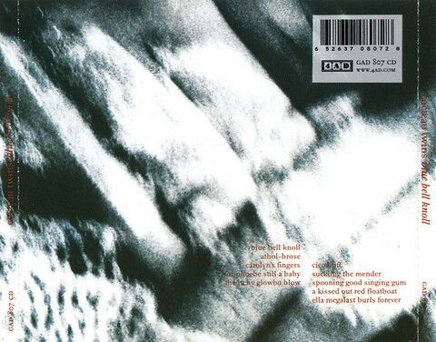 Cocteau Twins – Blue Bell Knoll (CD, Album, Reissue, Remastered, Repress) - фото 2