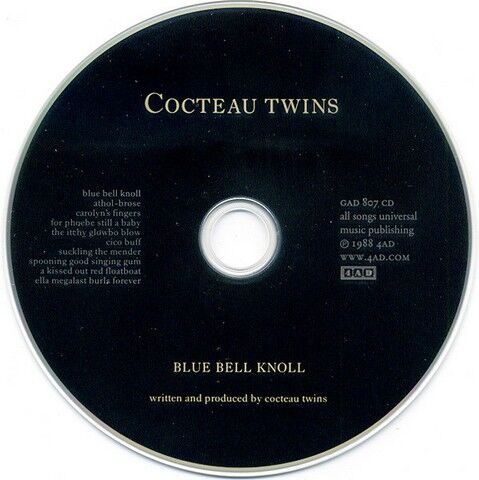 Cocteau Twins – Blue Bell Knoll (CD, Album, Reissue, Remastered, Repress) - фото 3