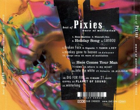 Pixies – Best Of Pixies (Wave Of Mutilation) (CD, Compilation, Stereo) - фото 2