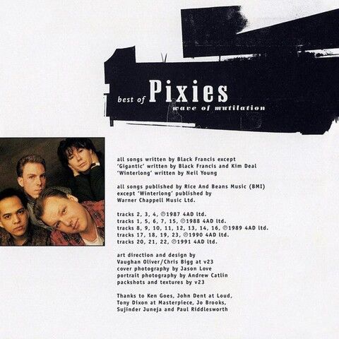 Pixies – Best Of Pixies (Wave Of Mutilation) (CD, Compilation, Stereo) - фото 4