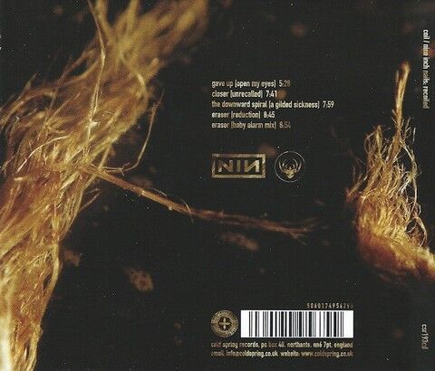 Coil / Nine Inch Nails – Recoiled (CD, Compilation, Remastered) - фото 3