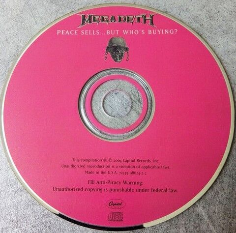 Megadeth – Peace Sells... But Whos Buying? (CD, Album, Reissue, Remastered, Remixed) - фото 3