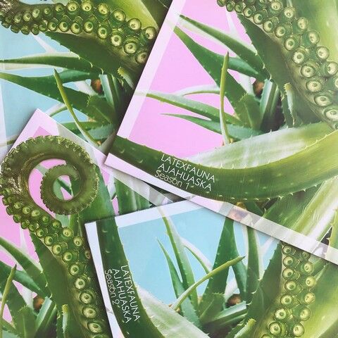 Latexfauna – Ajahuaska (Season 1 + Season 1, 2 LP, Pink, Blue)(Vinyl) - фото 1