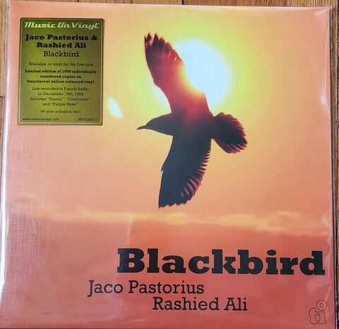 Jaco Pastorius & Rashied Ali – Blackbird (Limited Edition, Yellow, 180 Gram) (Vinyl) - фото 1