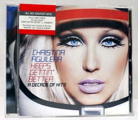 Christina Aguilera – Keeps Gettin Better: A Decade Of Hits (CD, Compilation, Promo) - фото 1