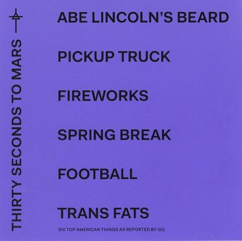30 Seconds To Mars – America (CD, Album) - фото 1