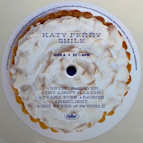 Katy Perry – Smile (Limited Edition, White Cream Vinyl) - фото 4
