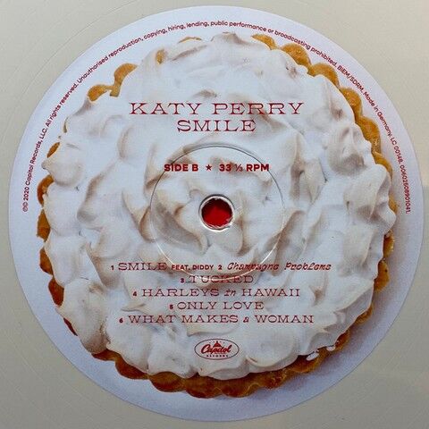 Katy Perry – Smile (Limited Edition, White Cream Vinyl) - фото 5