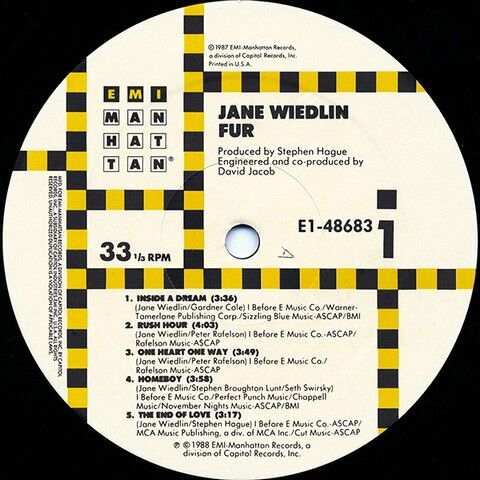 Jane Wiedlin – Fur (Vinyl) - фото 3