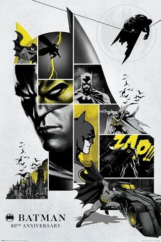 Batman 80th Anniversary (Постер) - фото 1