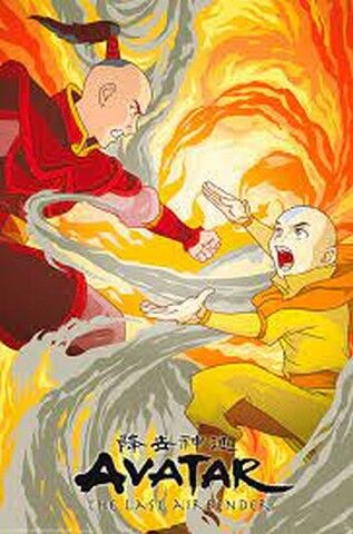 Avatar Aang vs Zuko (Постер) - фото 1