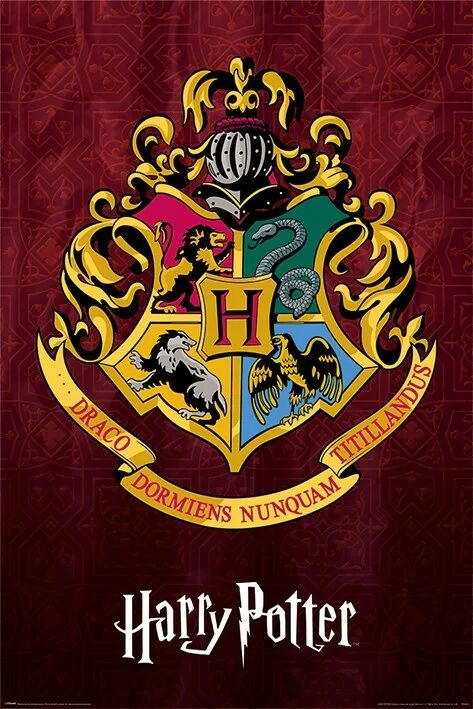Harry Potter - Hogwarts School Crest (Постер)