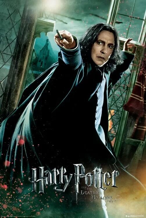 Harry Potter - Deathly Hallows - Snape (Постер)