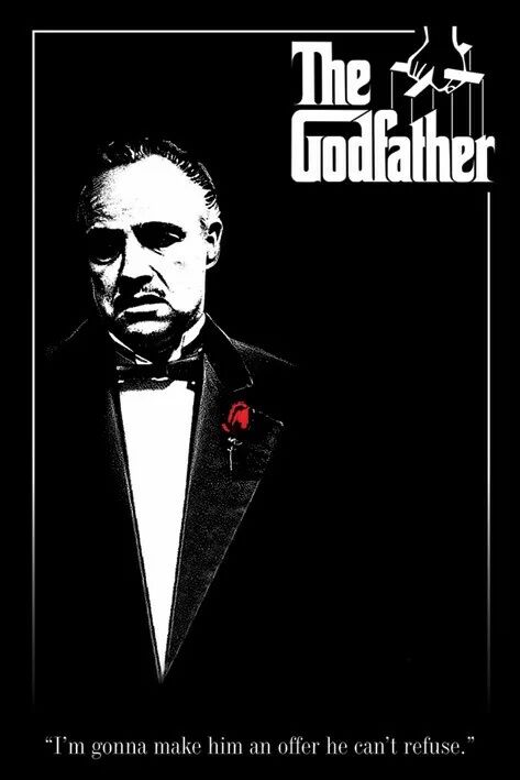 Godfather - Red Rose (Постер)