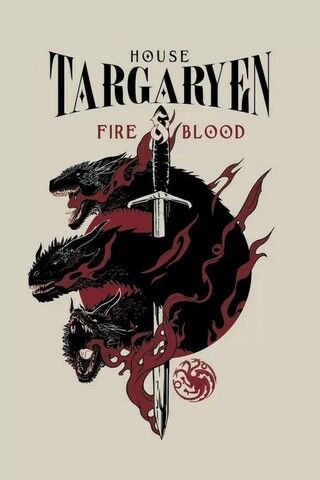 Game of Thrones - House Targaryen (Постер) - фото 1