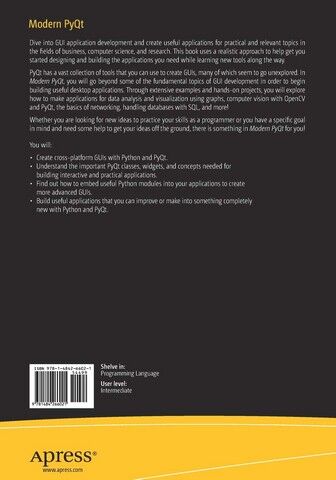 Modern PyQt. Create GUI Applications for Project Management, Computer Vision, and Data Analysis. 1st Ed. - фото 2