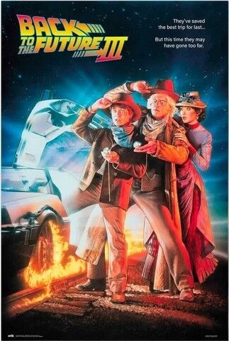 Back to the Future 3 (Постер) - фото 1
