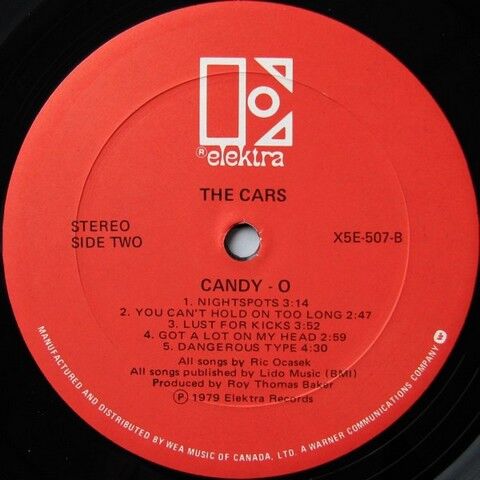 The Cars – Candy-O (Vinyl) - фото 4