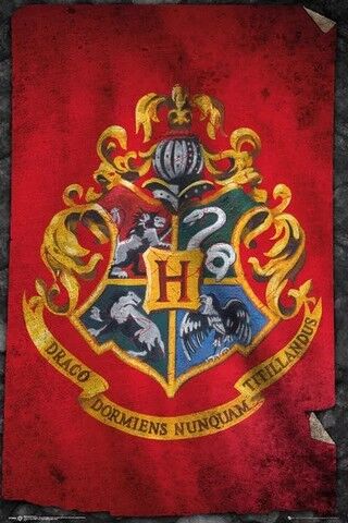 Harry Potter - Hogwarts Flag (Постер) - фото 1