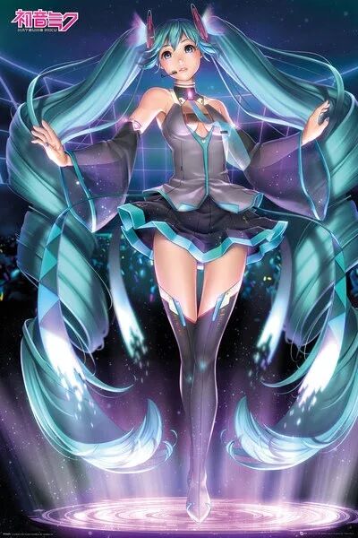 Hatsune Miku - Projection (Постер)