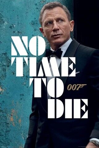 James Bond - No Time To Die - Azure Teaser (Постер) - фото 1