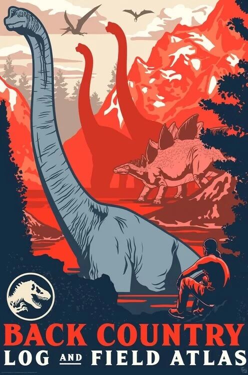 Jurassic World - Back Country (Постер)