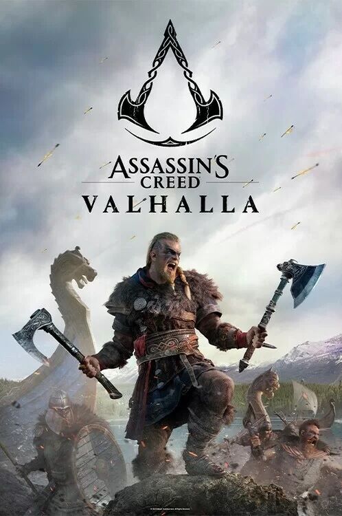 Assassins Creed Valhalla - Raid (Постер) - Игры
