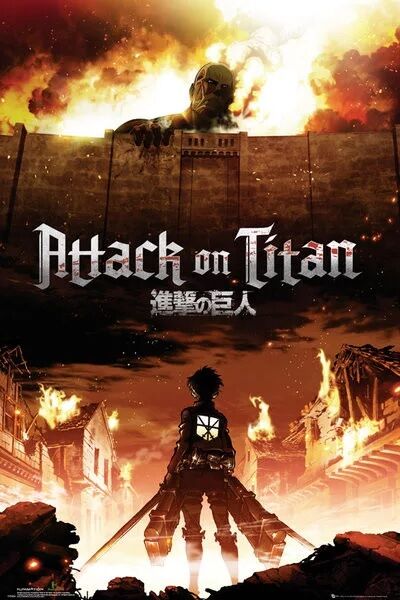 Attack On Titan - Key Art (Постер)