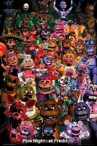 Five Nights At Freddys - Ultimate Group (Постер) - фото 1