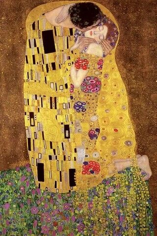 Gustav Klimt - The Kiss (Постер) - фото 1