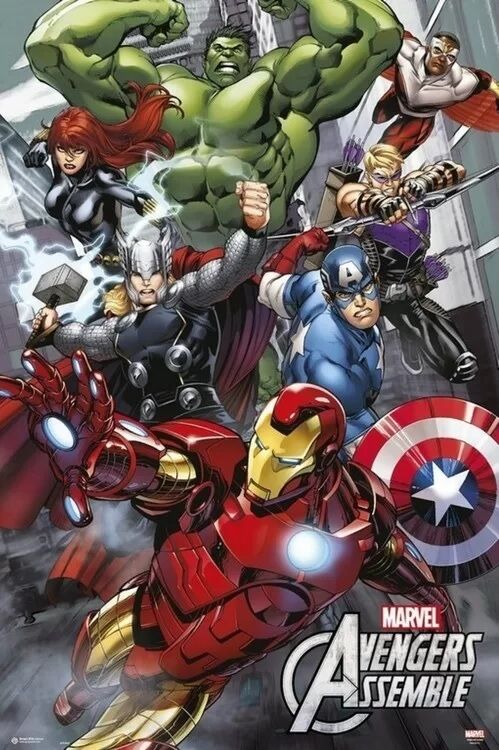 Marvel - Avengers Assemble (Постер)